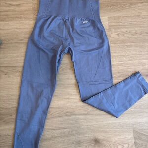 AYBL High-Waist Performance Leggings in Slate Blue